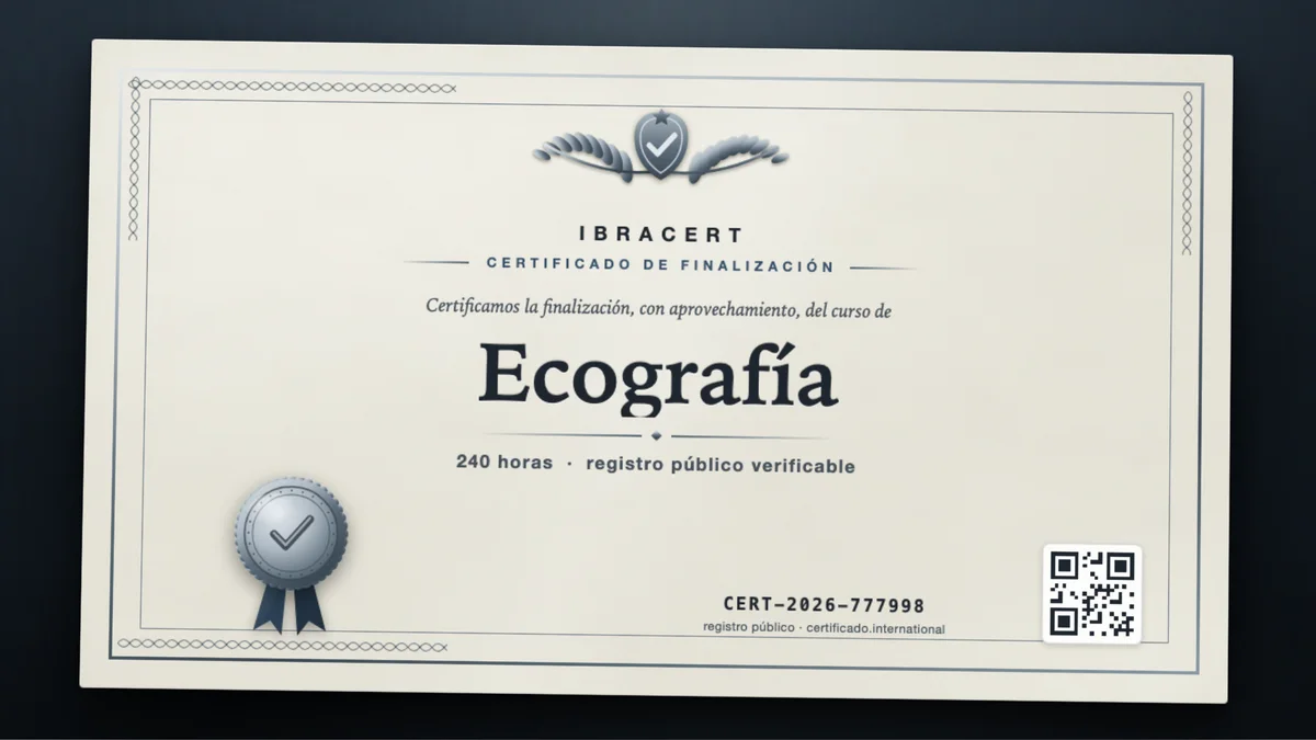 Portada del curso Ecografía