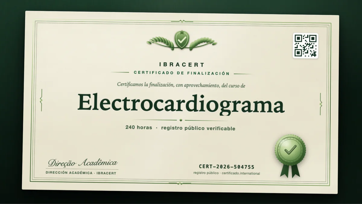 Portada del curso Electrocardiograma