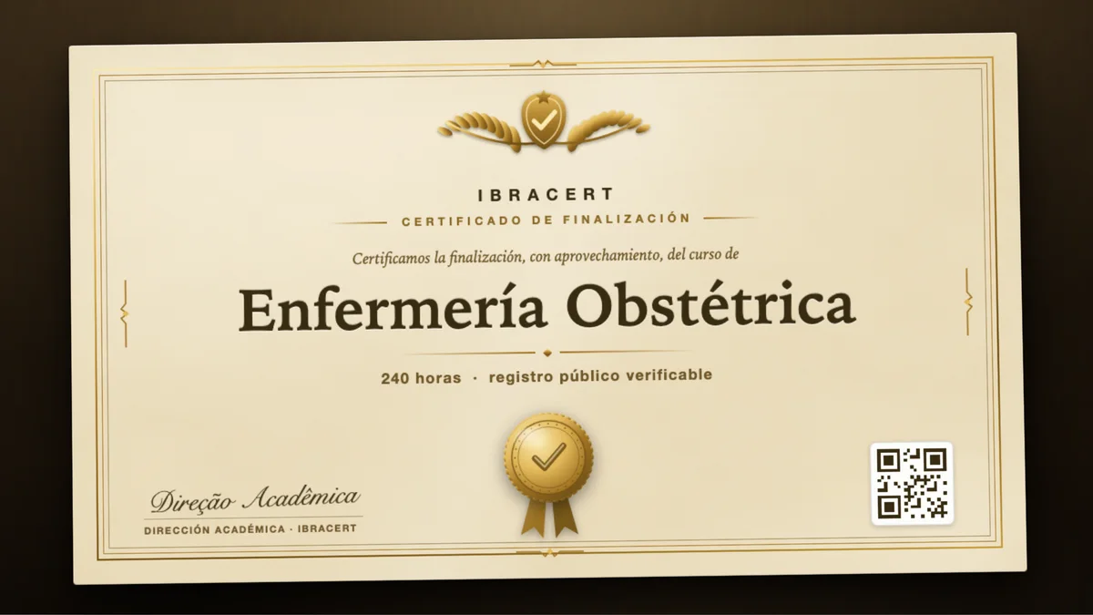 Portada del curso Enfermería Obstétrica