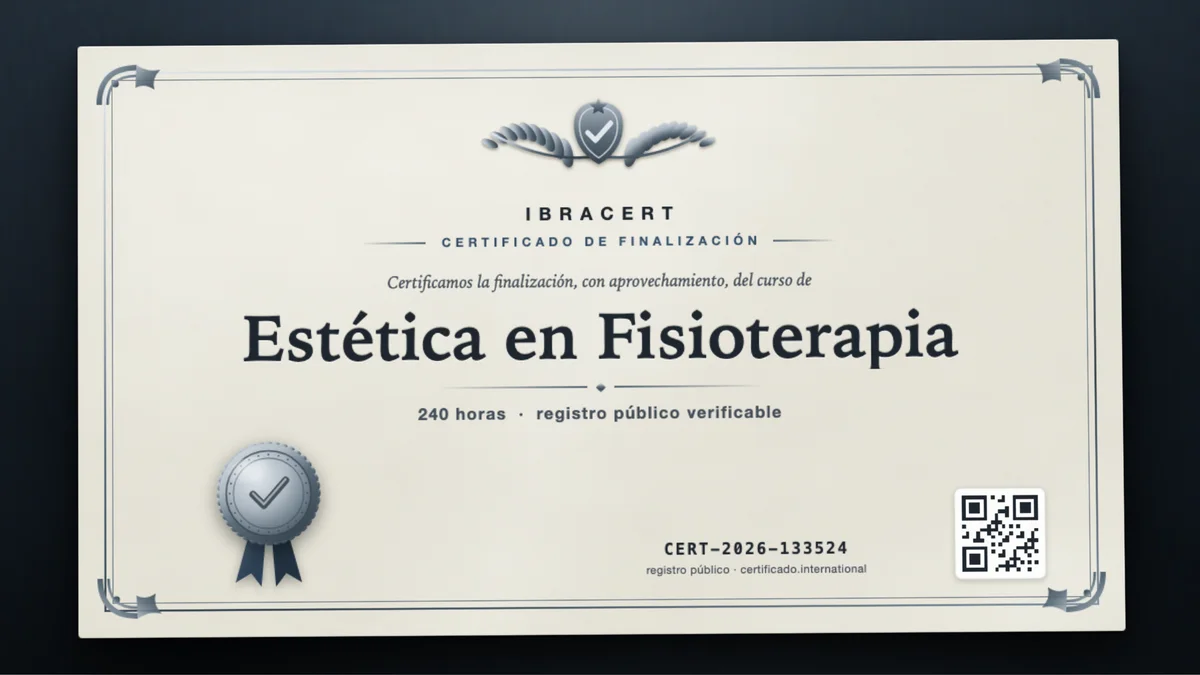 Portada del curso Estética en Fisioterapia