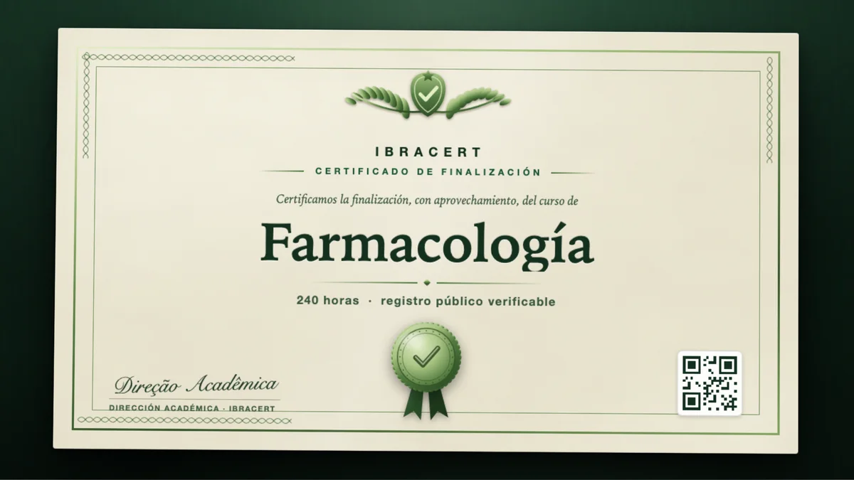 Portada del curso Farmacología
