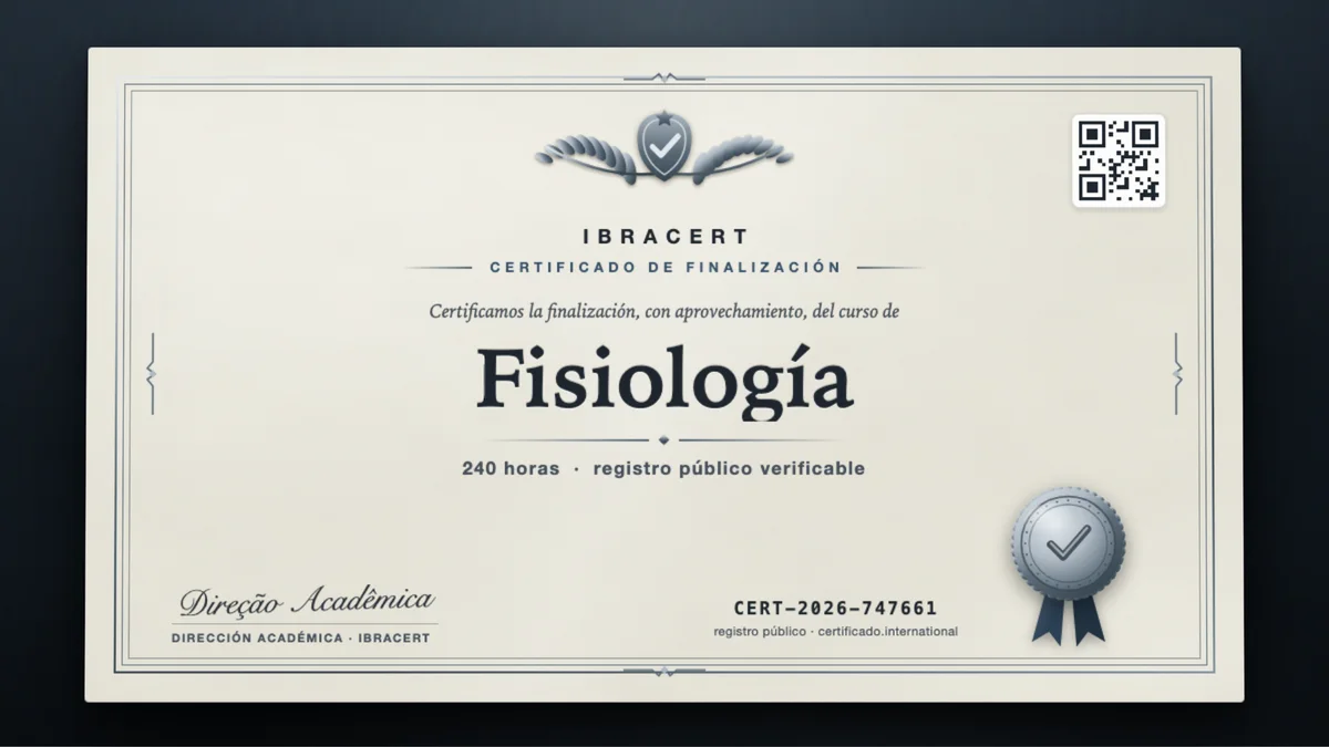 Portada del curso Fisiología