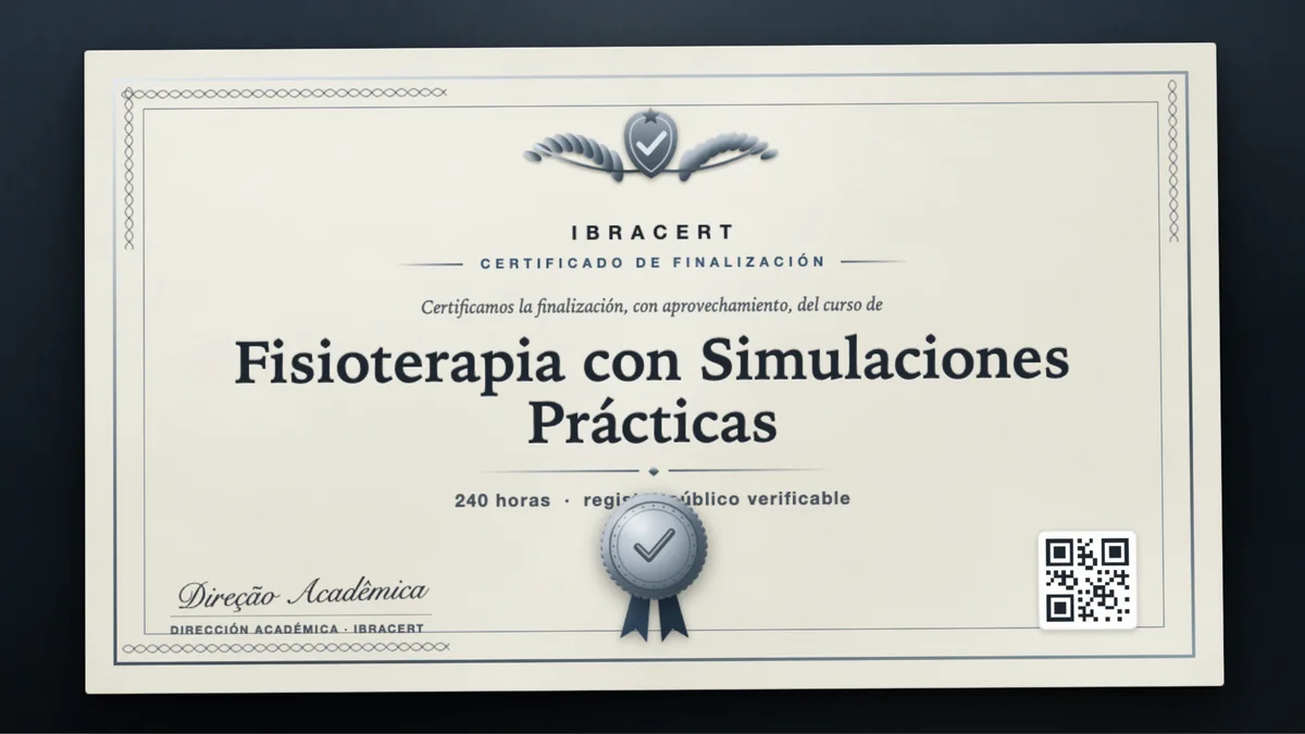 Portada del curso Fisioterapia con Simulaciones Prácticas