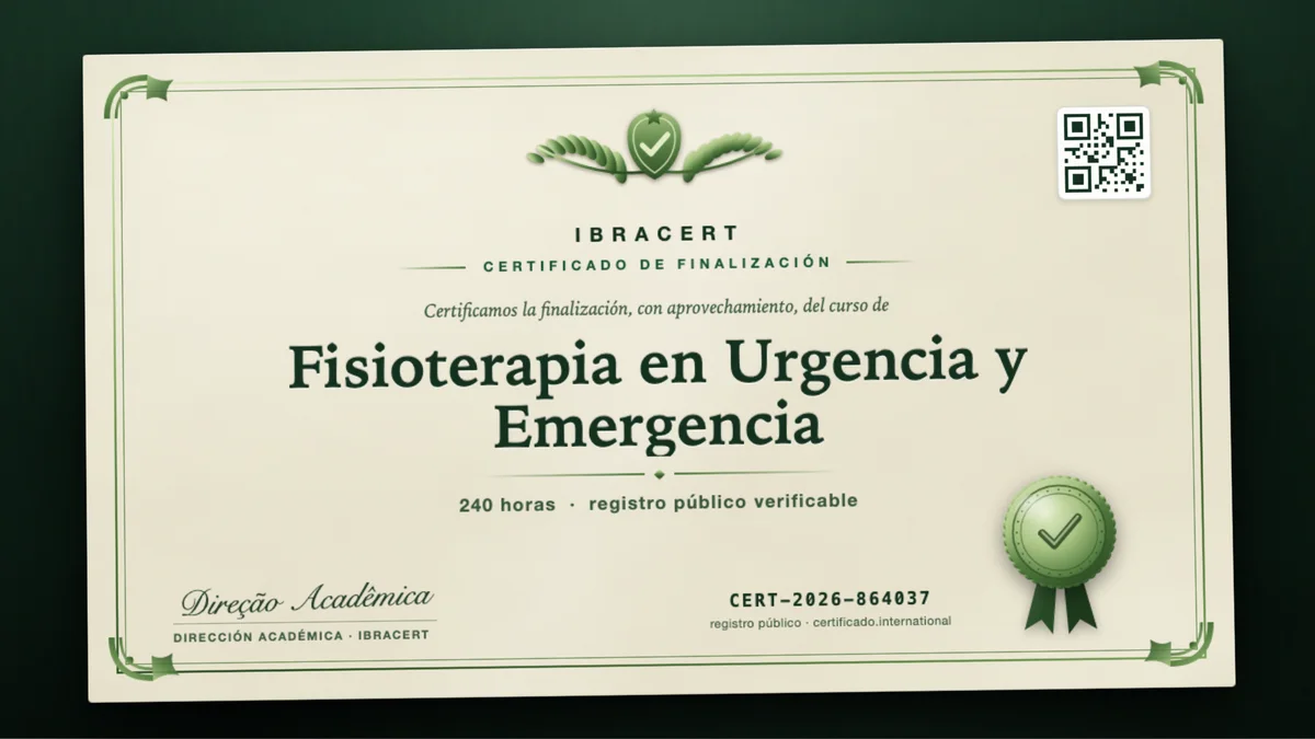 Portada del curso Fisioterapia en Urgencia y Emergencia