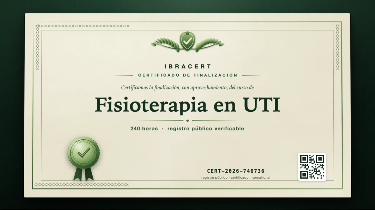 Portada del curso Fisioterapia en UTI