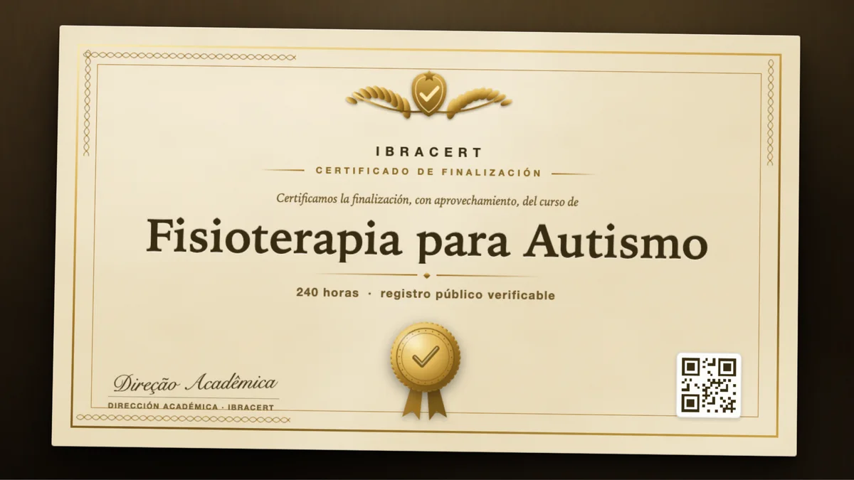 Portada del curso Fisioterapia para Autismo