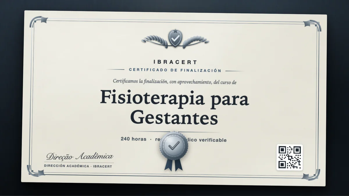 Portada del curso Fisioterapia para Gestantes