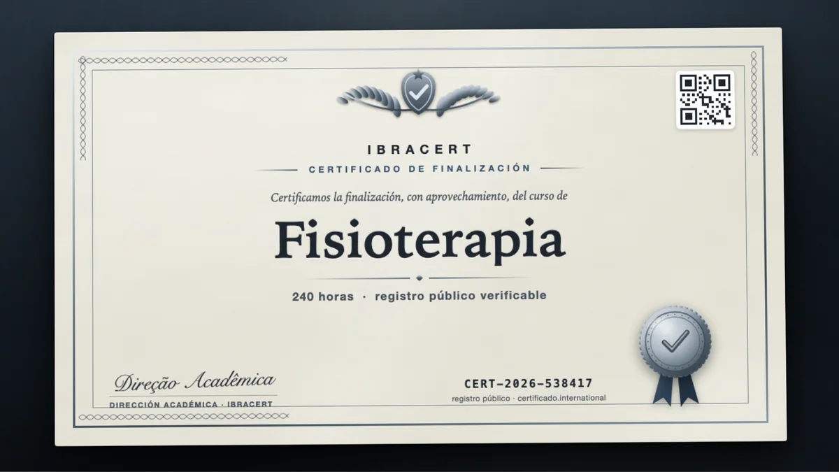 Portada del curso Fisioterapia