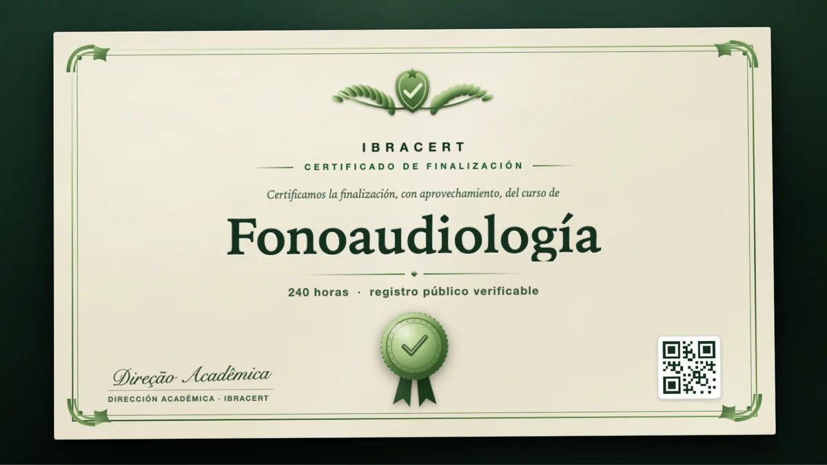 Portada del curso Fonoaudiología
