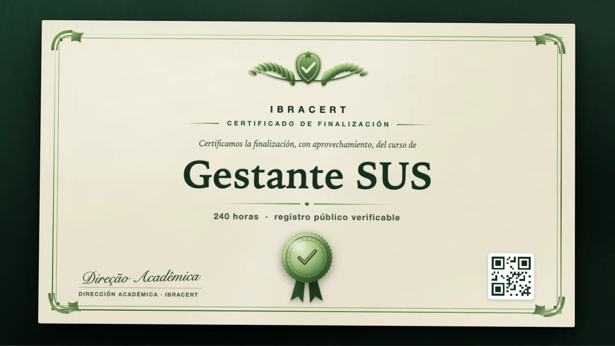 Portada del curso Gestante SUS
