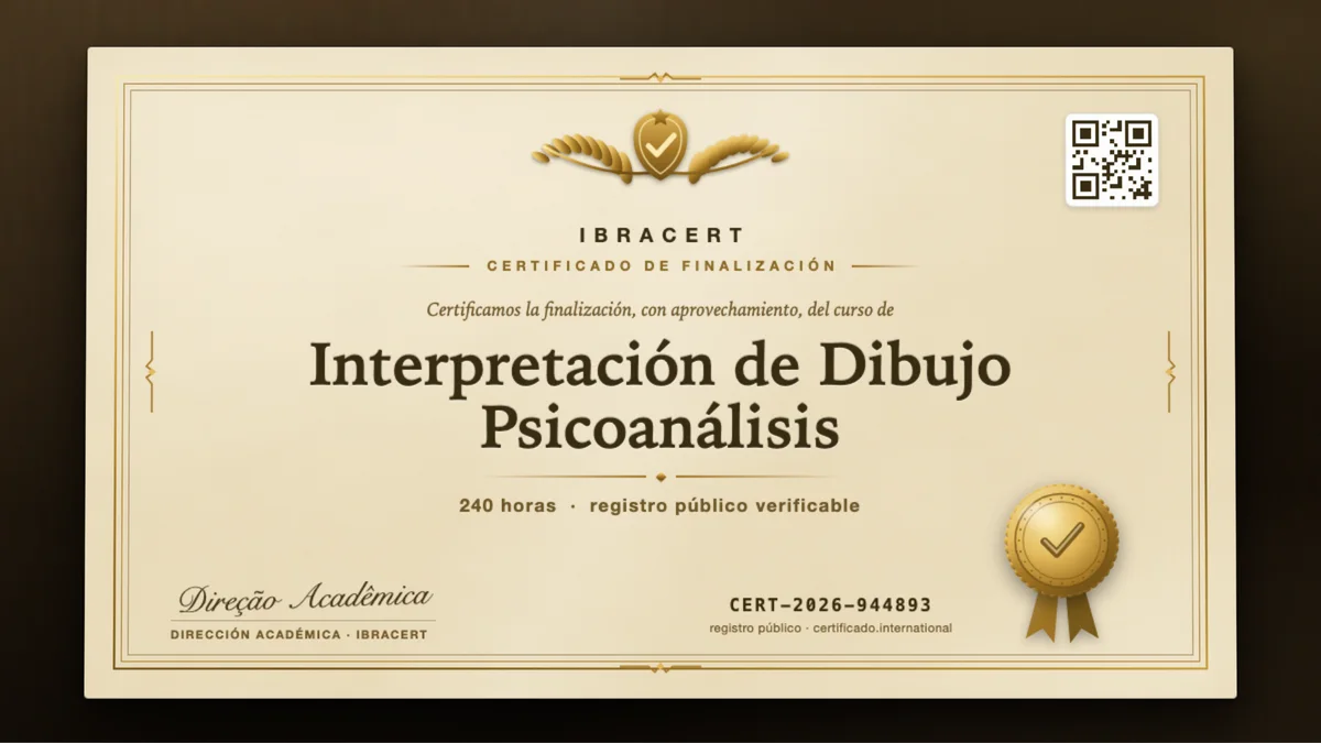Portada del curso Interpretación de Dibujo Psicoanálisis