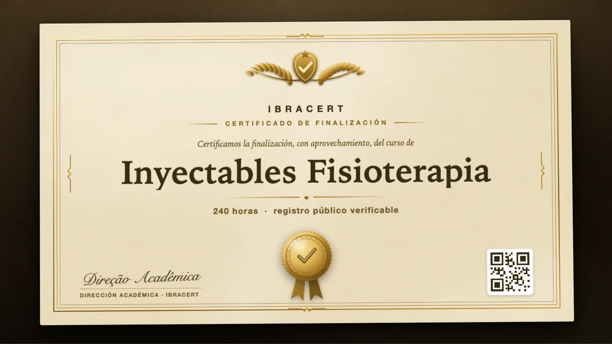 Portada del curso Inyectables Fisioterapia