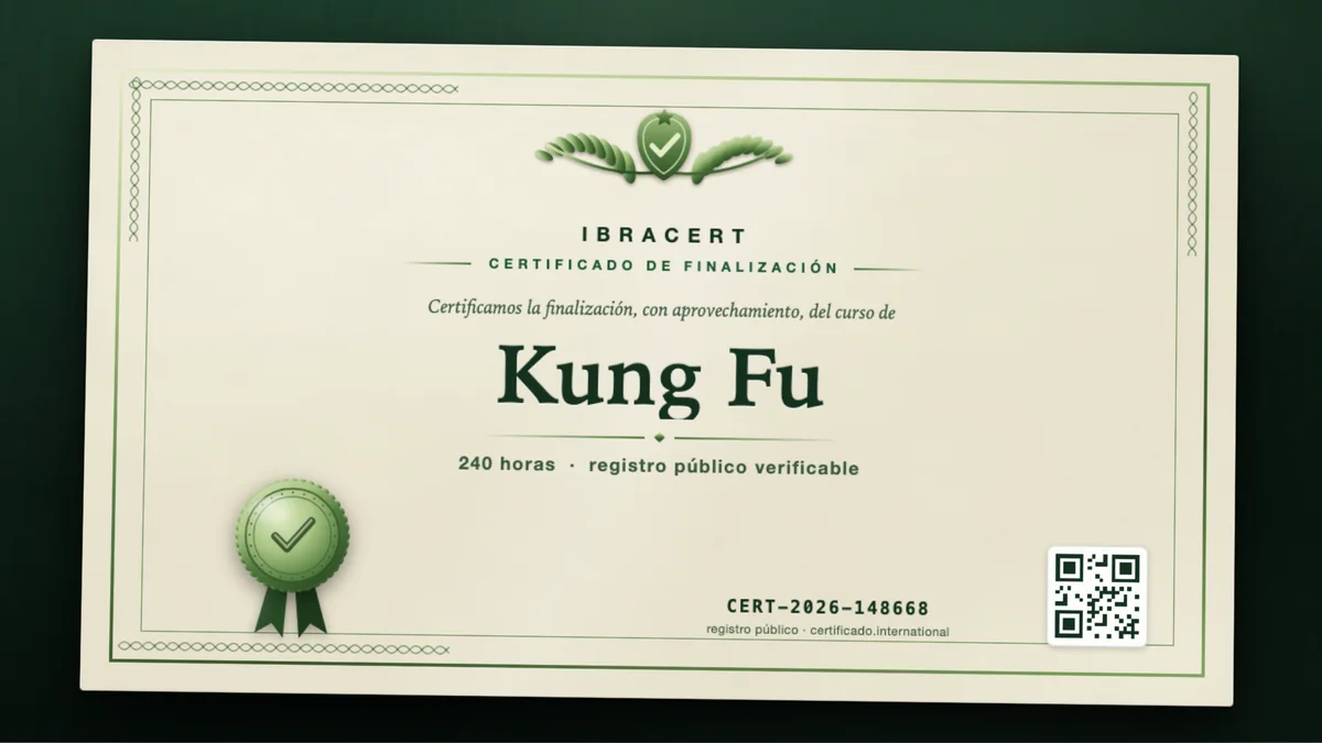 Portada del curso Kung Fu