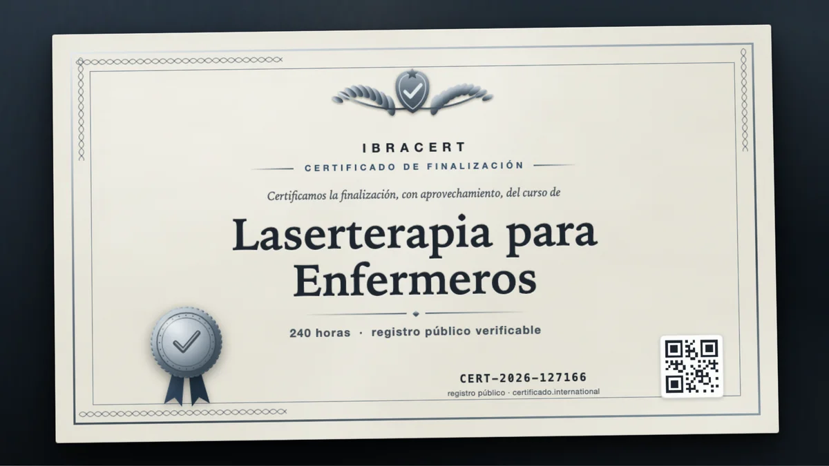 Portada del curso Laserterapia para Enfermeros