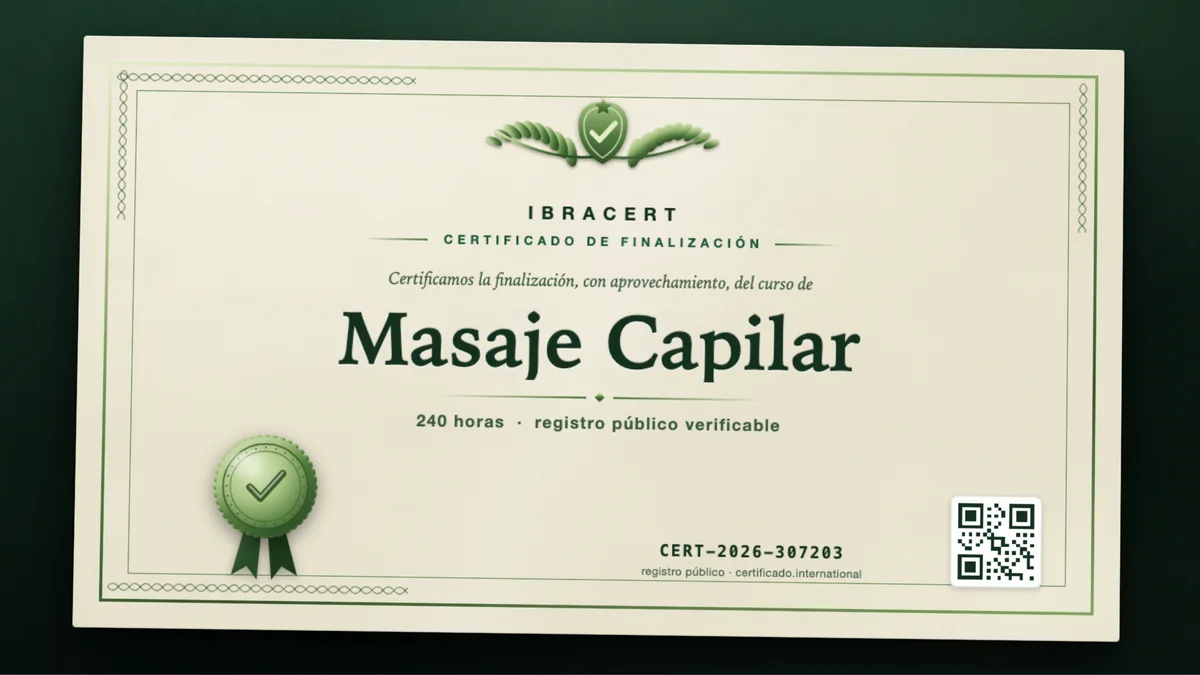 Portada del curso Masaje Capilar
