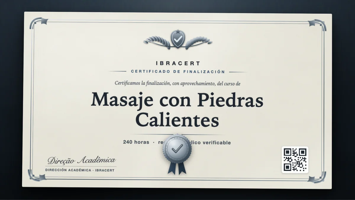 Portada del curso Masaje con Piedras Calientes