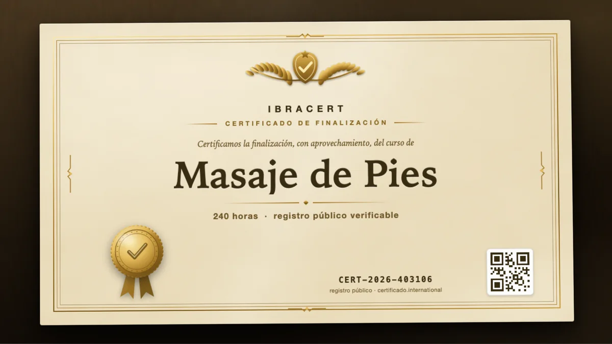 Portada del curso Masaje de Pies