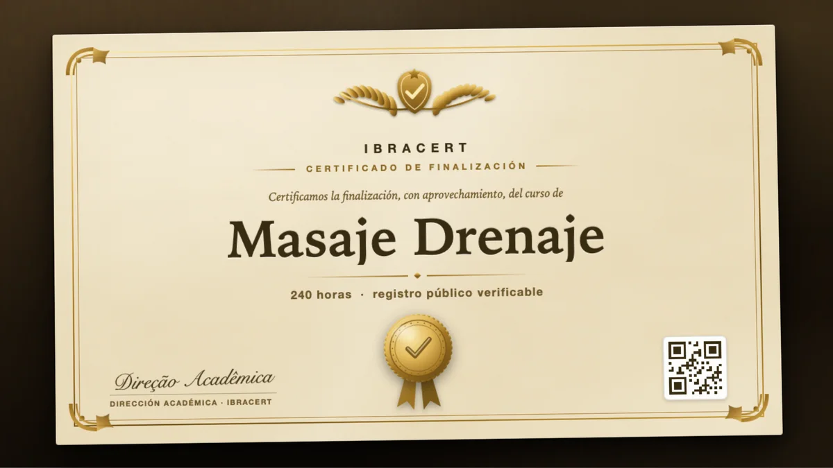 Portada del curso Masaje Drenaje