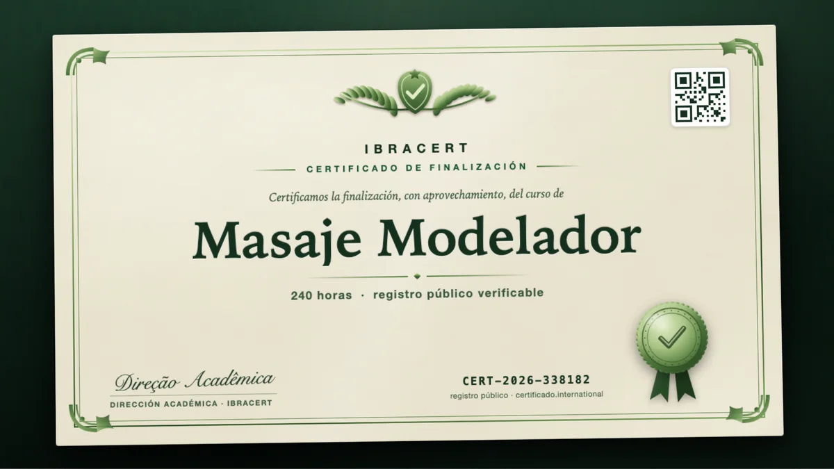 Portada del curso Masaje Modelador