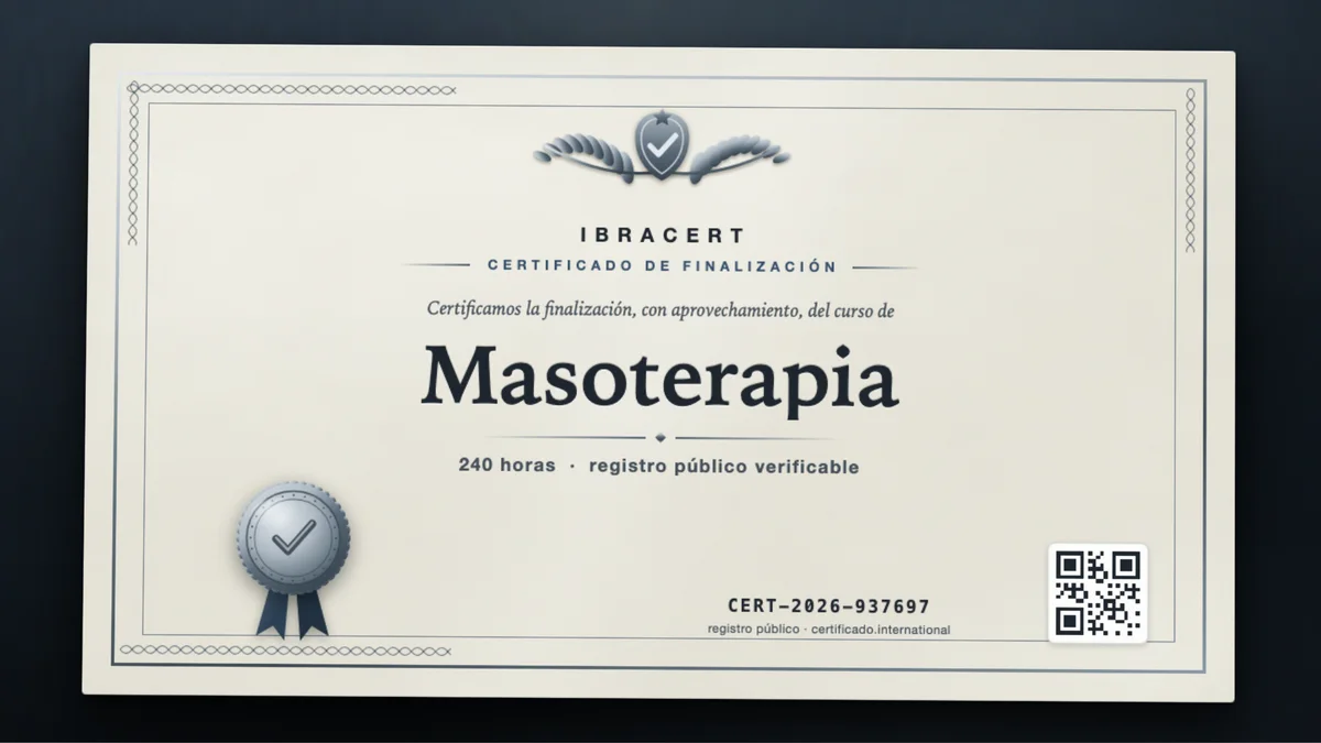 Portada del curso Masoterapia