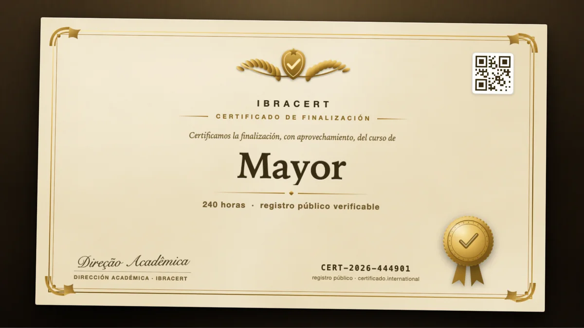 Portada del curso Mayor