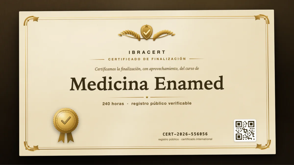Portada del curso Medicina Enamed