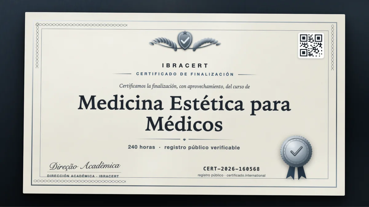 Portada del curso Medicina Estética para Médicos