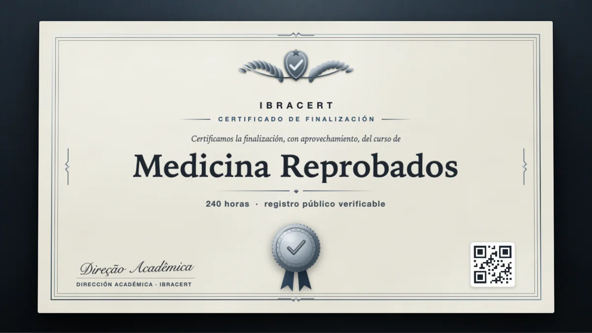 Portada del curso Medicina Reprobados