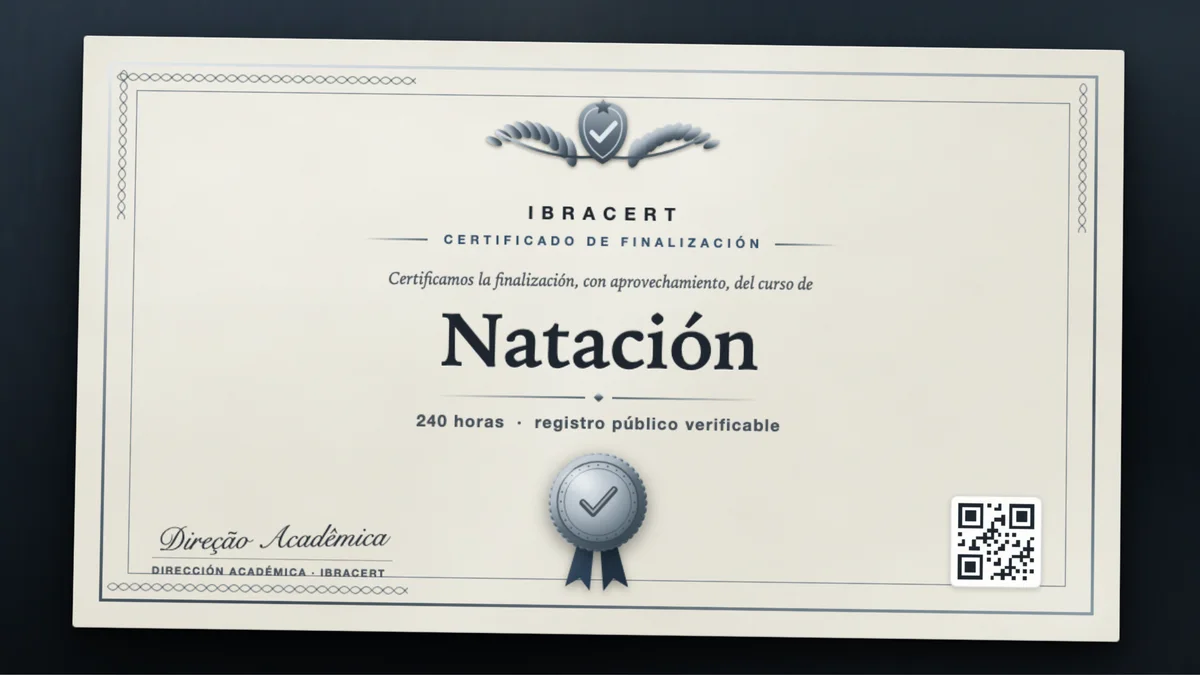 Portada del curso Natación
