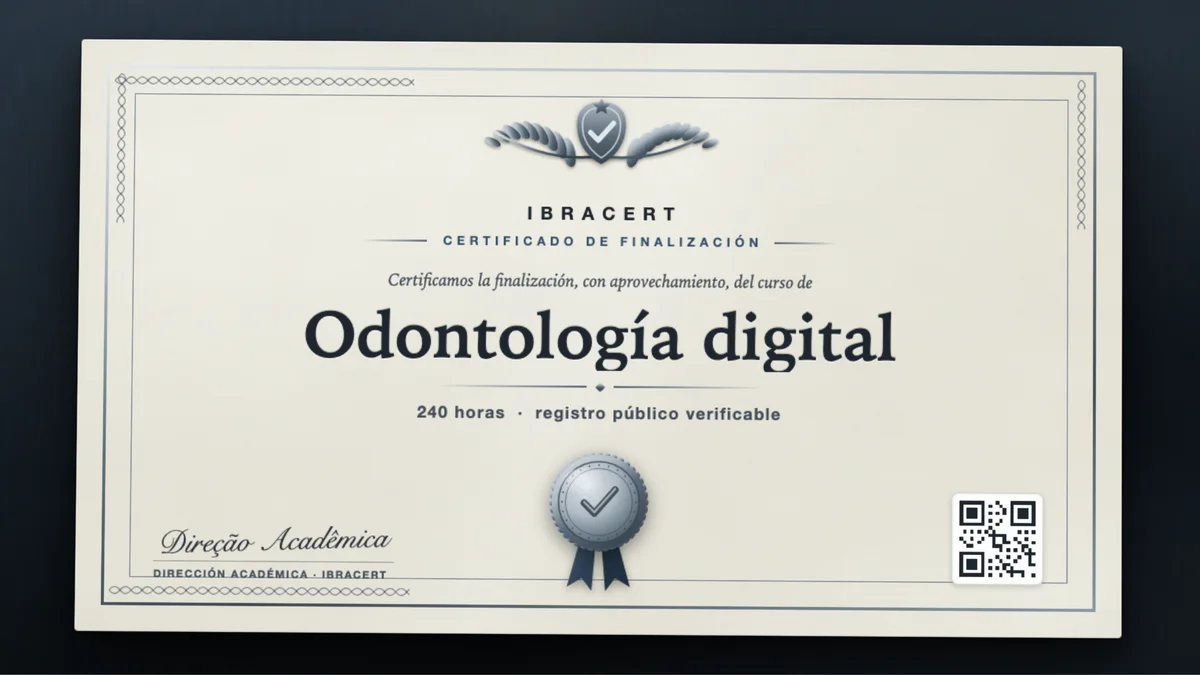 Portada del curso Odontología digital