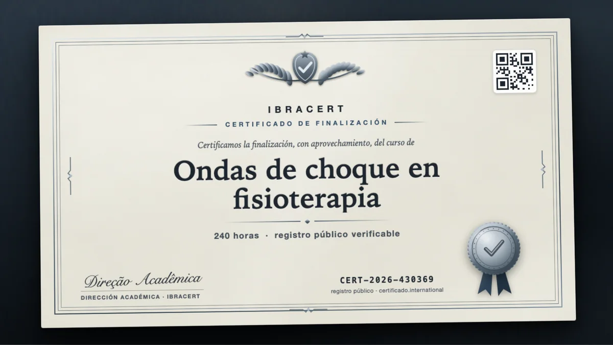 Portada del curso Ondas de choque en fisioterapia