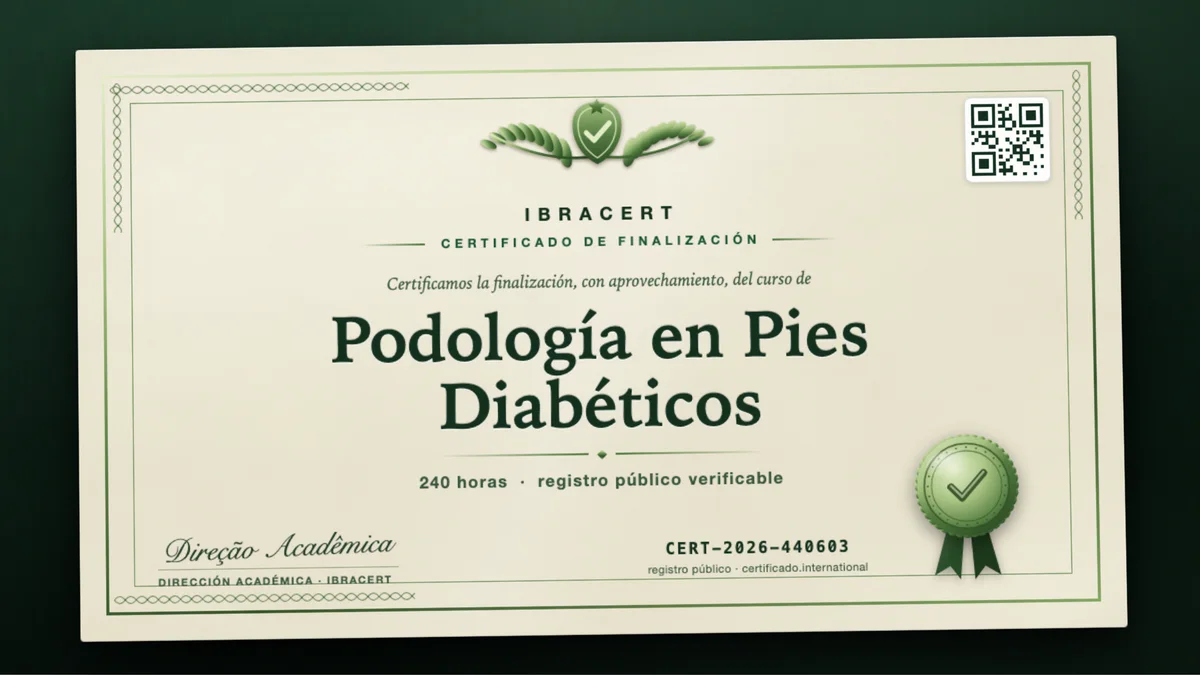 Portada del curso Podología en Pies Diabéticos
