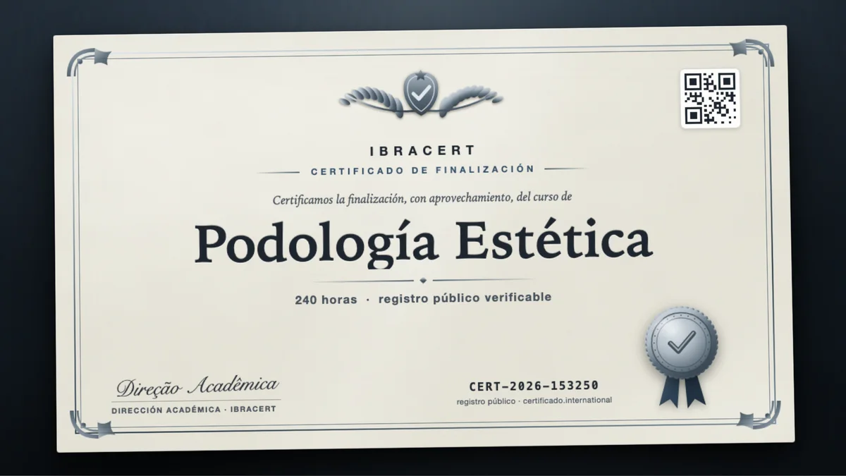 Portada del curso Podología Estética