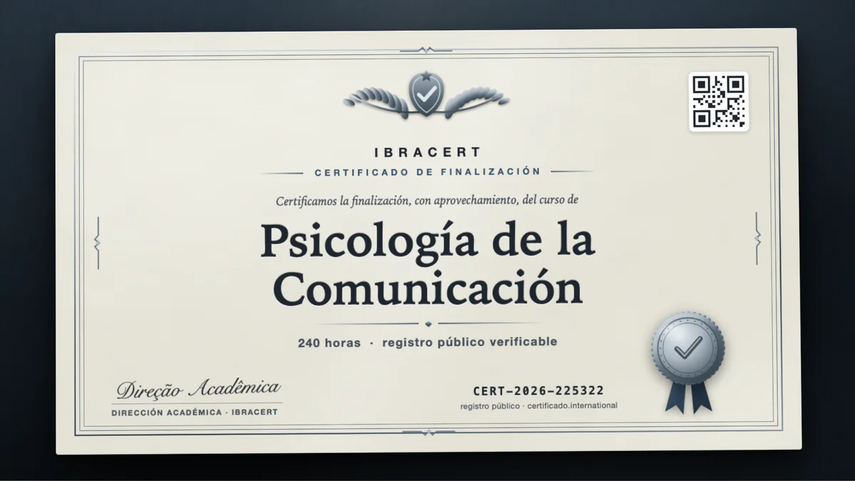 Portada del curso Psicología de la Comunicación