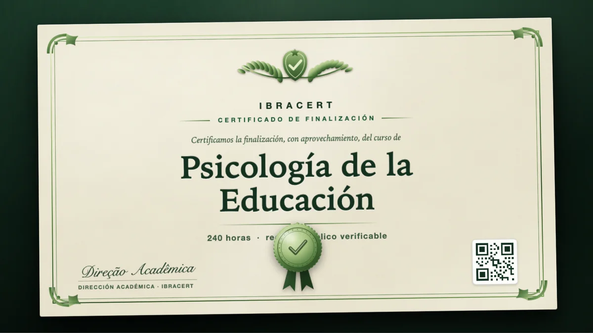 Portada del curso Psicología de la Educación