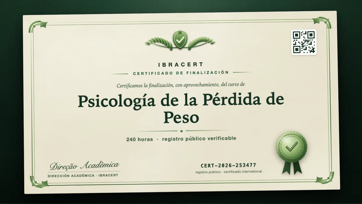 Portada del curso Psicología de la Pérdida de Peso