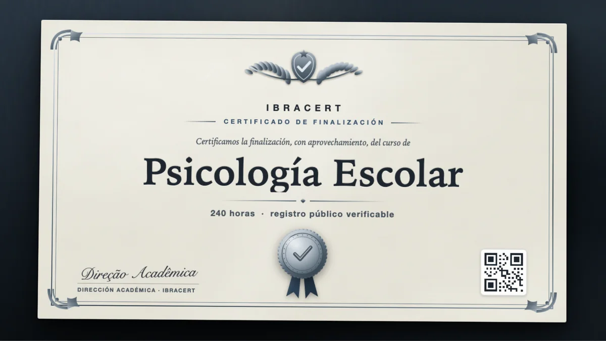 Portada del curso Psicología Escolar