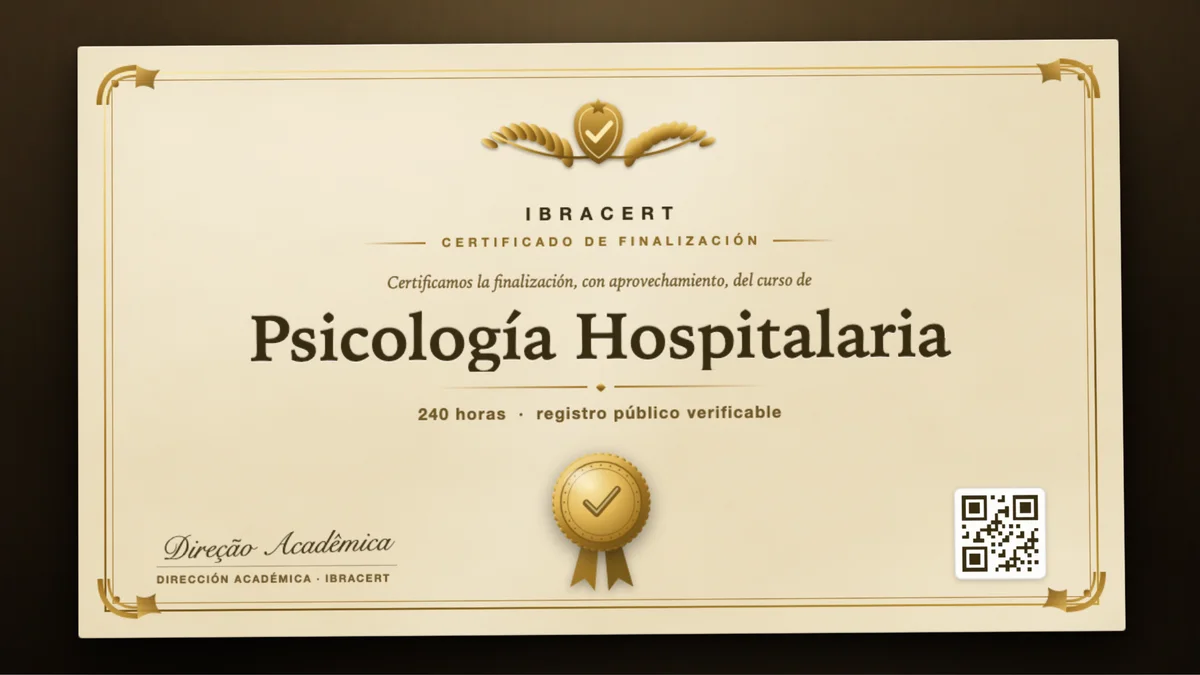 Portada del curso Psicología Hospitalaria