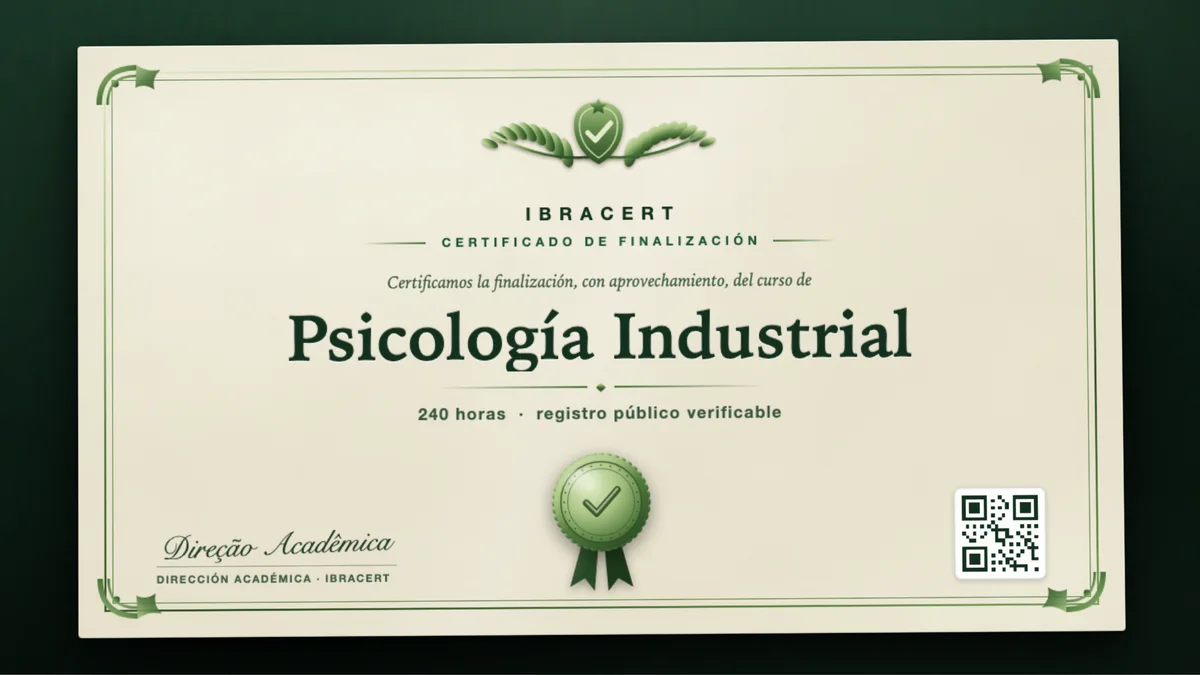 Portada del curso Psicología Industrial