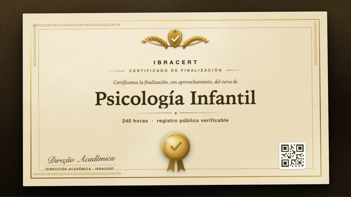 Portada del curso Psicología Infantil