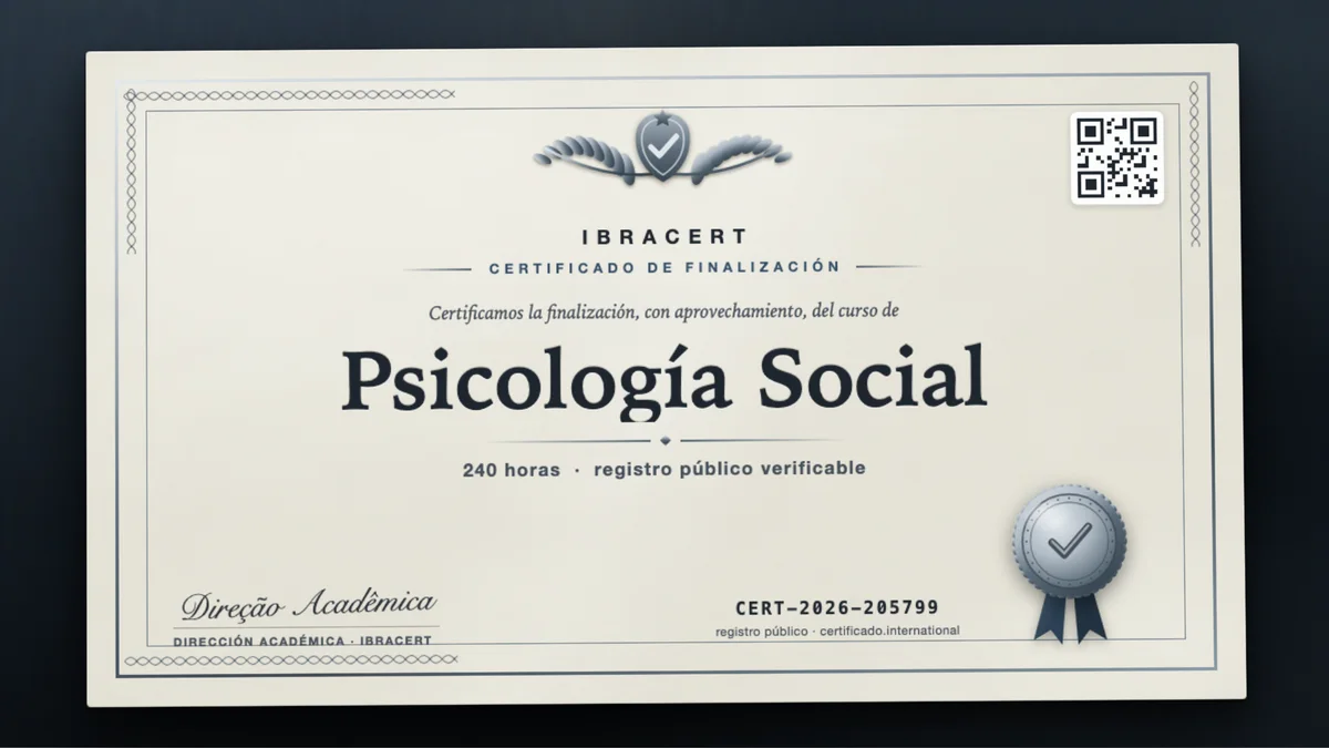 Portada del curso Psicología Social