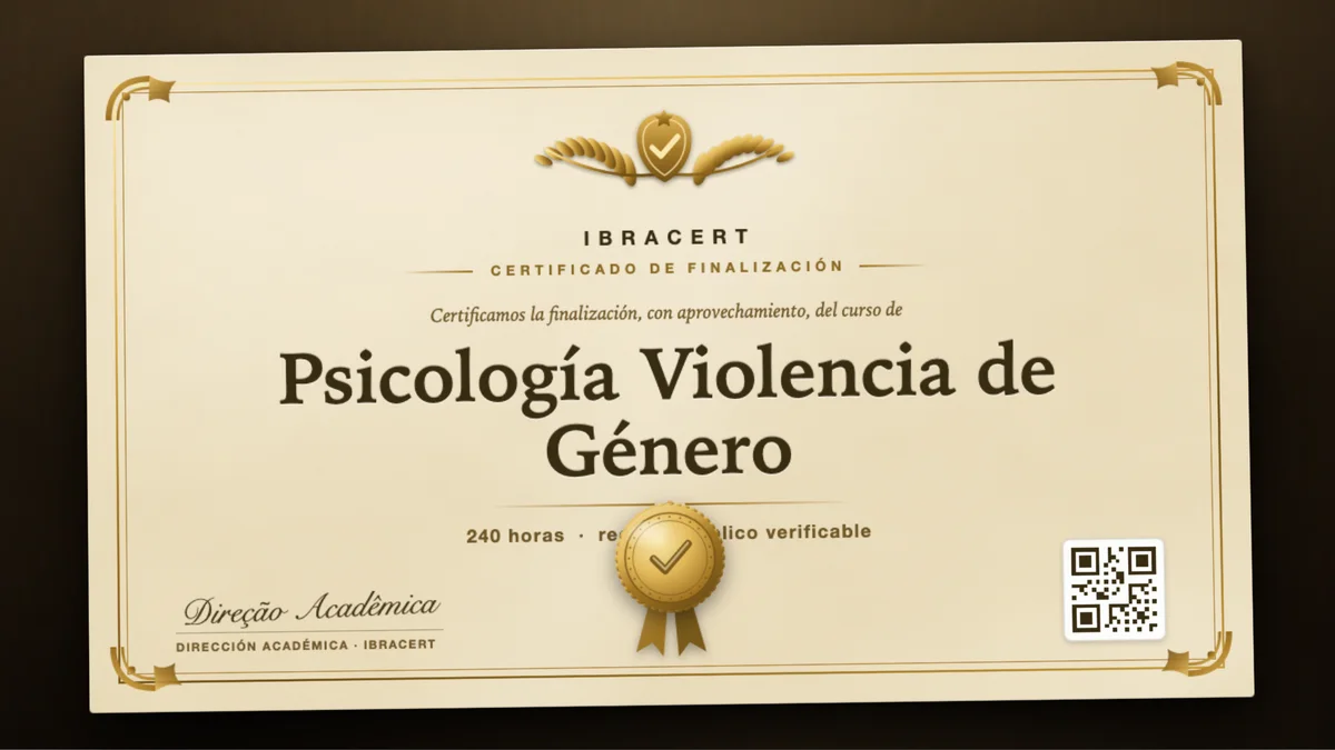 Portada del curso Psicología Violencia de Género