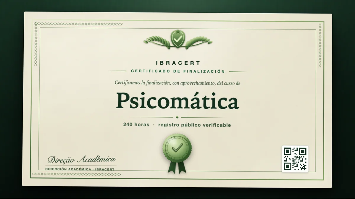 Portada del curso Psicomática