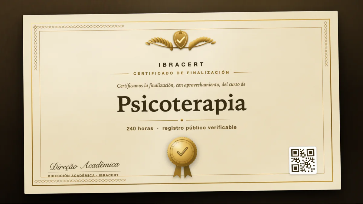 Portada del curso Psicoterapia