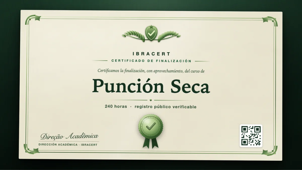 Portada del curso Punción Seca