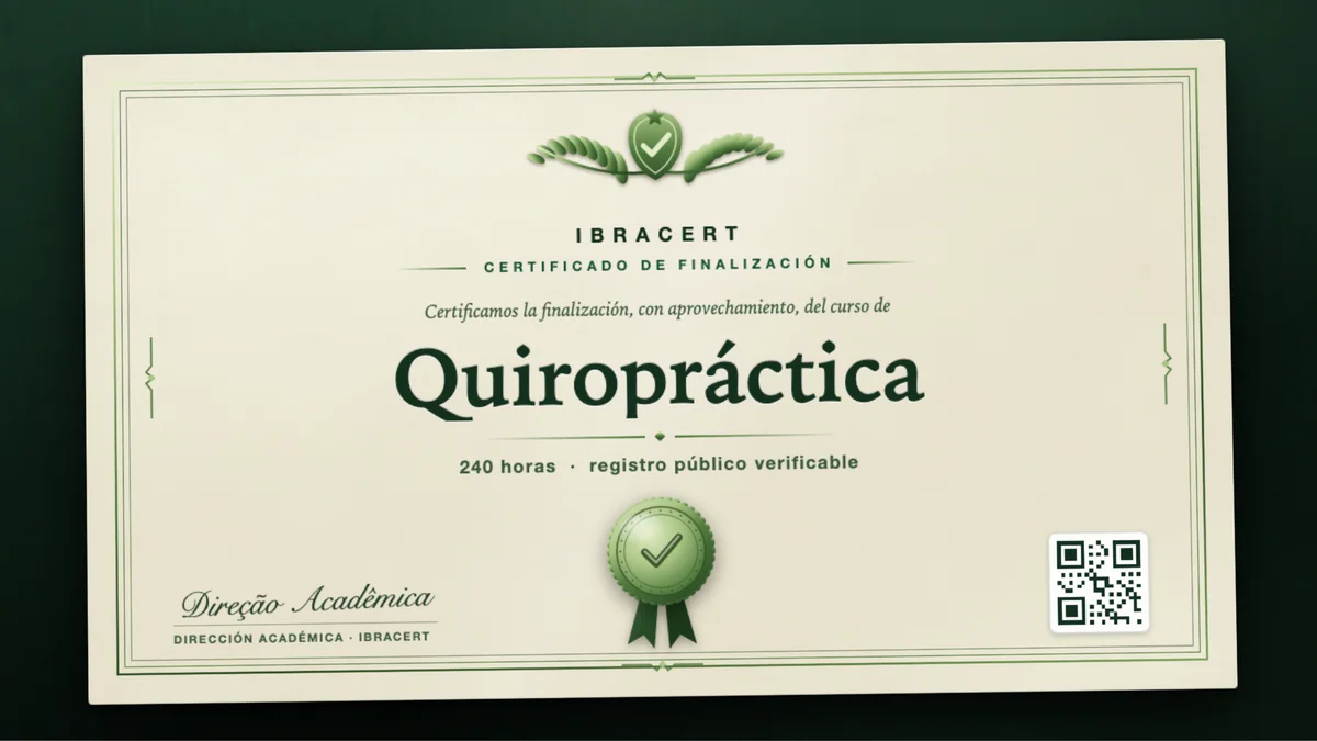 Portada del curso Quiropráctica
