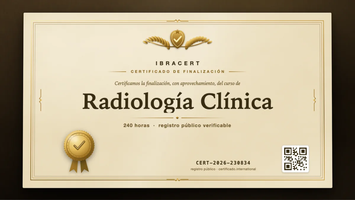 Portada del curso Radiología Clínica