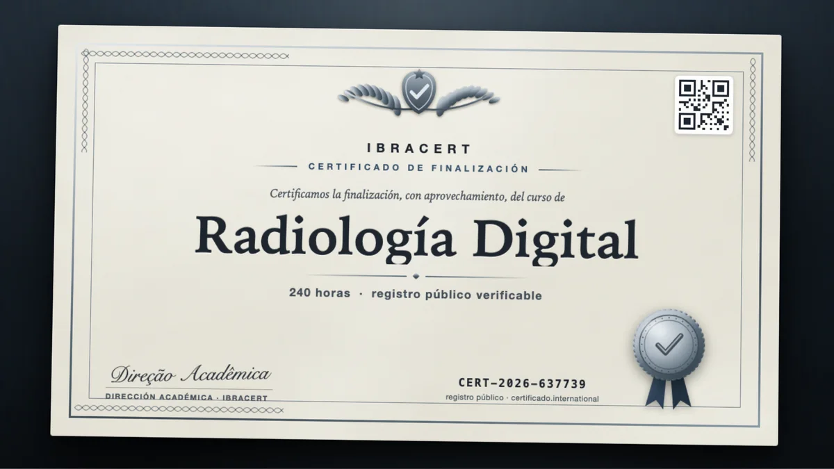 Portada del curso Radiología Digital