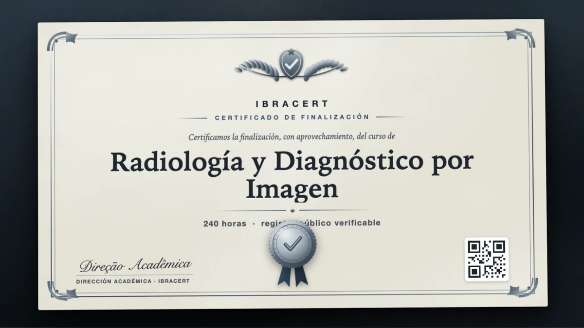 Portada del curso Radiología y Diagnóstico por Imagen