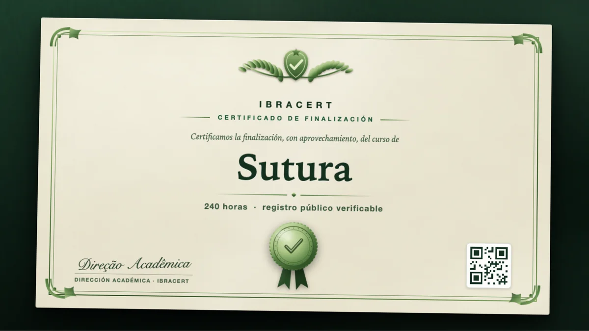 Portada del curso Sutura